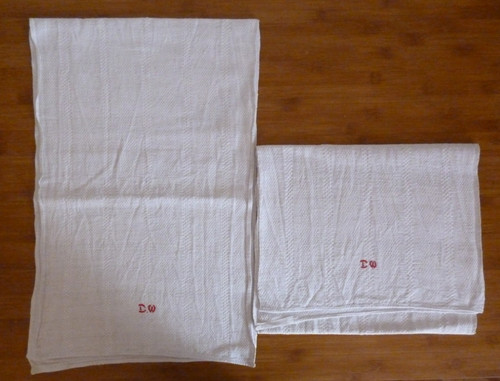 Altes gewebtes handtuch - gewebtes,
