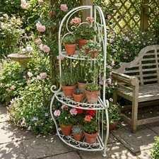 Nostalgisches Eckregal Metall