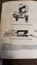 DDR FORTSCHRITT KARTOFFELLEGEMASCHINE SA 75 UND SAD 75 ,FAMULUS,BELARUS ,ZT300 