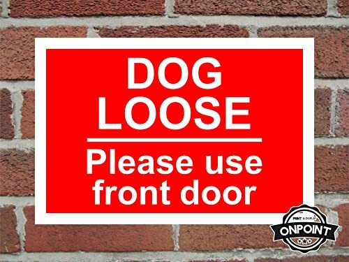 Hund lose bitte haustür - lose,