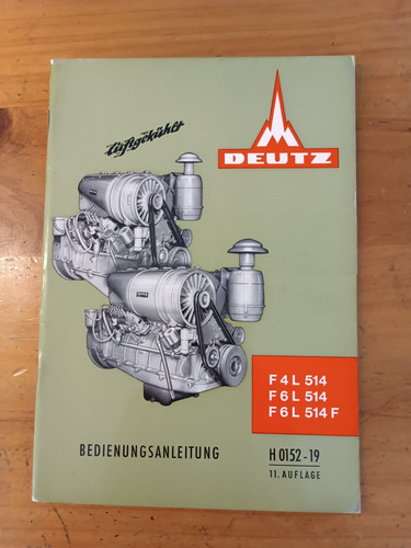 Bedienungsanleitung deutz - bedienungsanleitung,