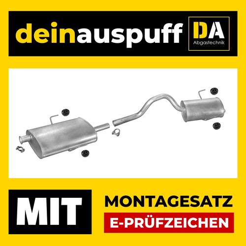 Auspuffanlage für renault - auspuffanlage,