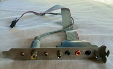 Vintage Retro PC Sound Port mit Backplate