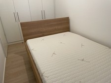 Massivholzbett Eiche ProNatura 200x140 cm metallfrei Spezialanfertigung - NEU