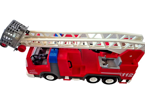 Playmobil feuerwehrauto mit - feuerwehrauto,