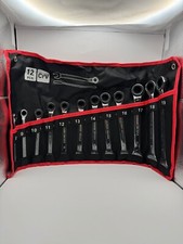 Gabelschlüssel Ratschen schlüssel 12-tlg 8–19mm CrV Maul Ring Ratsche Werkzeug