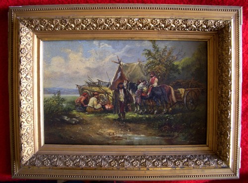 Wiska ölgemälde - j.wiska, (polen)
