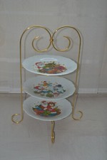 Etagere Hutschenreuther Weihnachten Porzellanetagere 3 stufig Weihnachtsetagere