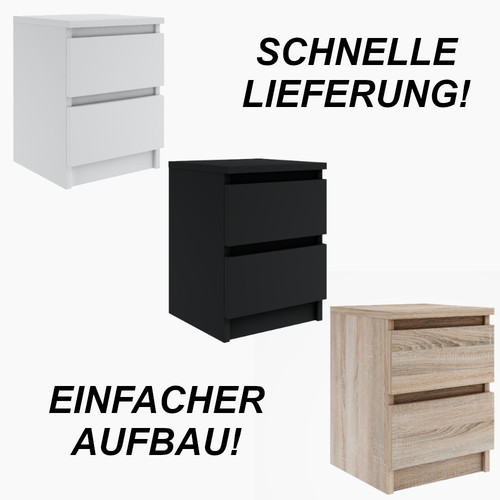 Nachttisch mit schubladen - mit,