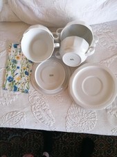 6 Suppentassen + untertasse