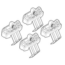 Dachträger befestigungssatz - dachträger,