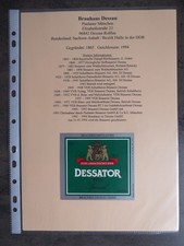 Bieretiketten, ST, Dessau-Roßlau, Brauhaus Dessau