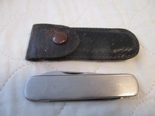 Taschenmesser  J.A. HENCKELS SOLINGEN Friodur mit Lederetui