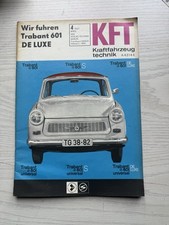 Kraftfahrzeugtechnik KFT 01/1983 Simson GS 125 Tatar Trabant 601 DDR Geschenk