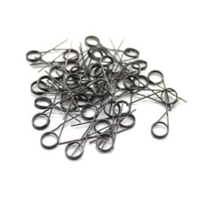 Silber/Schwarz Schenkelfeder