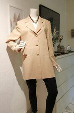 Hucke - Schicker Eleganter Damen Long-Blazer Gr. 40 ,beige,