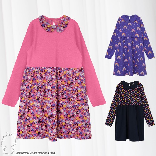 Name kinder print kleid - it,