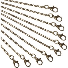 Antik-Bronze Halskette 80 cm