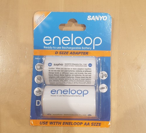 Sanyo enelopp adapter d - aa,