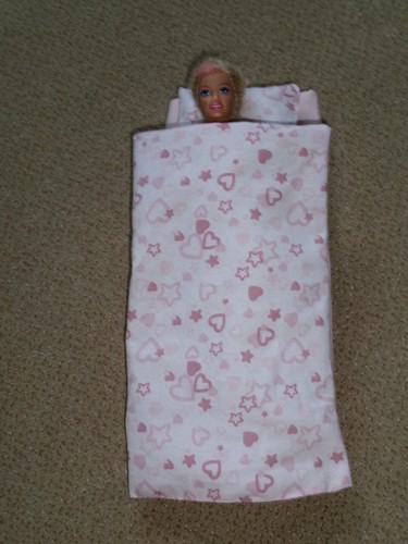 Barbie bett set bestehend - barbie,