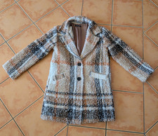Boucle damenmantel gefüttert - damenmantel,