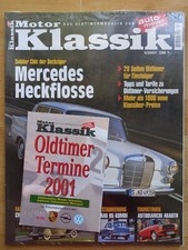 Motor Klassik Oldtimermagazin Ausgabe 4/2001 neu ungelesen in Originalverpackung