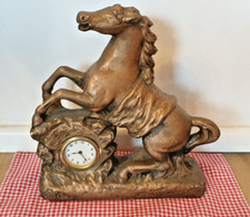 Standuhr, Pferd, defekt