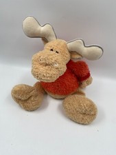 Nici Elch Rentier mit Pullover Stofftier Plüschtier liegend ca. 35 cm