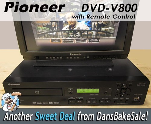Pioneer dvd v8000 - pioneer, disc