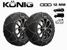 Schneeketten Konig 12MM 195/65 R15 Gr 210 XG12PRO Genehmigt SUV Vans Camper
