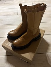 👢👢👢Stiefeletten „Post Xchange“Boots“ cognac Gr. 40 ***top***