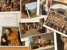 Sammler Kunstkarten Oberammergauer Passionsspiele 1930 Set 10 Stück Original