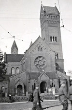 Org.Foto, Wehrmacht bei Kirche der Heiligen Simon / Helena in Minsk Belarus, 2WK
