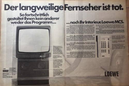 Orig reklame werbung 1980 - reklame,