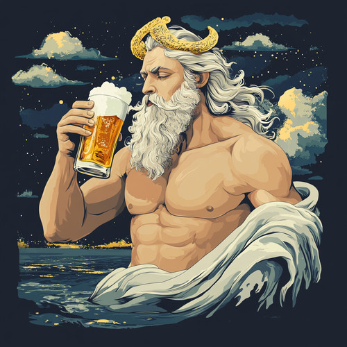 Wandtattoo aufkleber gott zeus - wandtattoo,