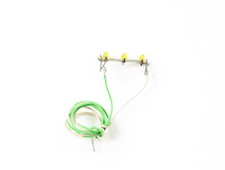 Brawa H0 aus 5586 Ausschmückung Warnbake Absperrschranke mit Warnbeleuchtung