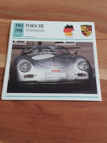 Porsche 356 speedster - speedster,