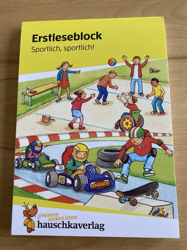 Erstleseblock sportlich - erstleseblock,