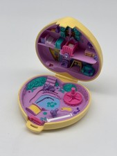 Mini Polly Pocket Vintage Bluebird - Herz hellgelb Babysitting 1994 ohne Figuren