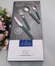 Villeroy & Boch Play Green Garden grün Tafelbesteck Besteck 30tlg. OVP NEU V&B