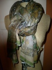 PLOMO O PLATA Schal Modal NEU