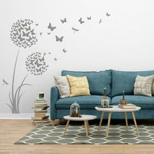 Wandtattoo pusteblume mit - pusteblume,