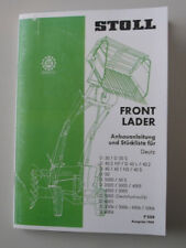 Stoll Frontlader Ersatzteilliste + Anl Deutz D30 40 50 D 2505-6005 D 2506-6006