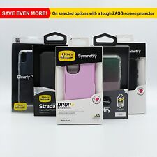 Otterbox Wallet Flip Hard Clear Back Case Cover für Samsung Galaxy iPhone Google