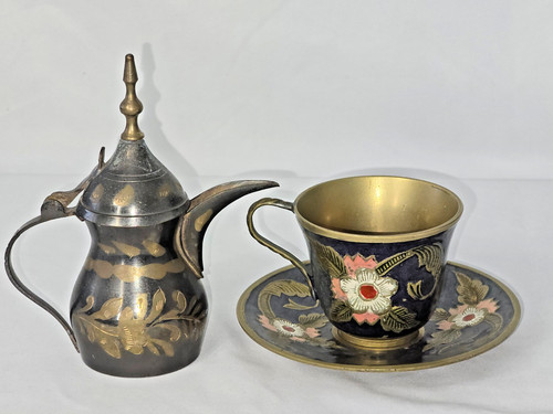 Antike teetasse und untertasse - antike,