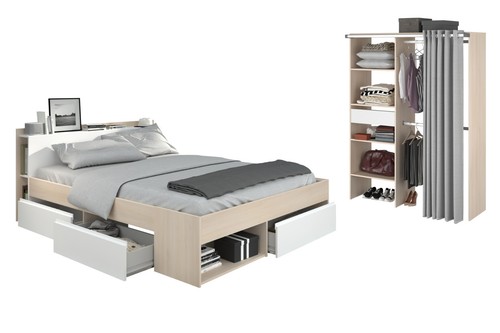 Stauraumbett jugendzimmer most - jugendzimmer,