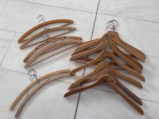 14 Holzkleiderbügel Kleiderbügel Holz massiv Hosenbügel Aufhängen