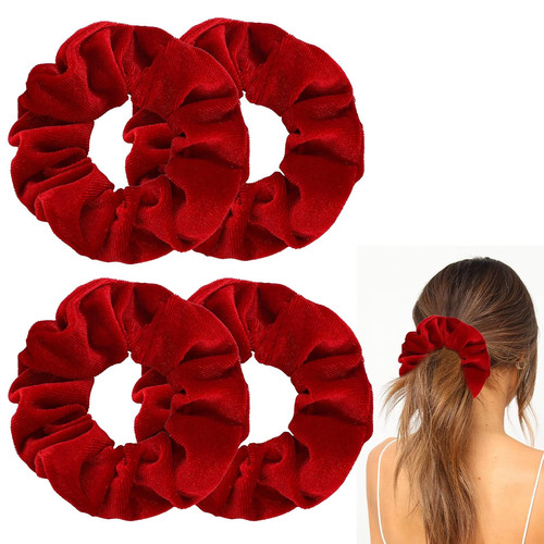 Samt haargummi damen - samt,