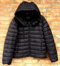 Marc O‘Polo No Down Damen Jacke Gr. 42 Winter- Steppjacke Kapuze Schwarz Neu