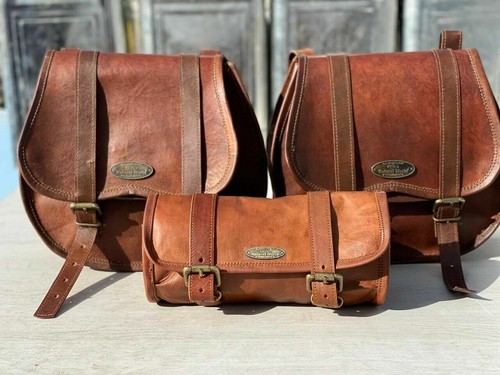 Leder motorrad satteltaschen - leder,